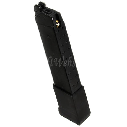 APS EMG 34rd Top Gas Magazine with Thick Base For G17 G18C G-Series GBB Pistols Airsoft Black