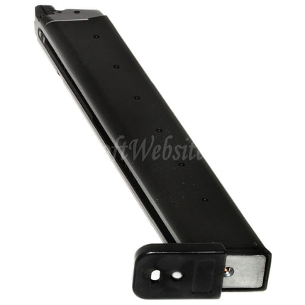 ARMY ARMAMENT 50rd Long Gas Magazine for G17 G18C G34 G35 G-Series GBB Pistols Airsoft Black
