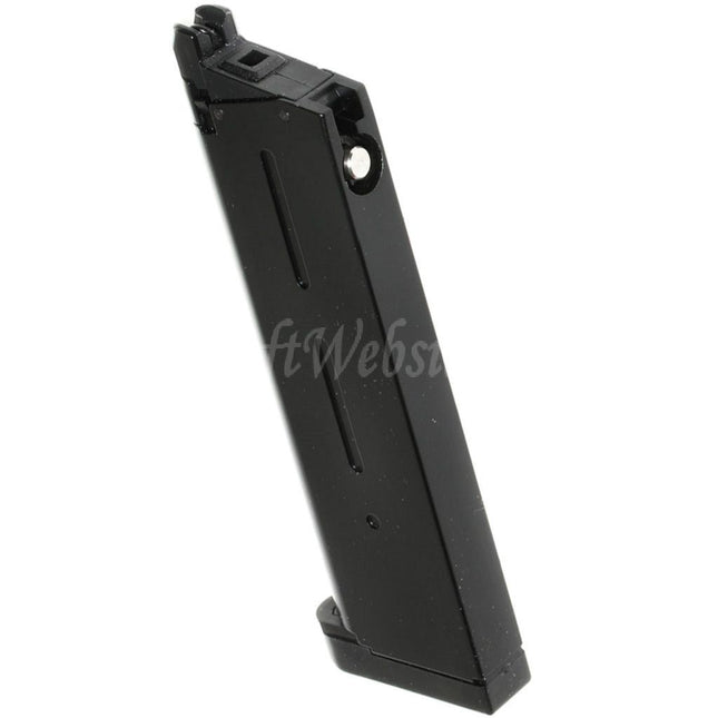 ARMY ARMAMENT 28rd Gas Magazine For ARMY R27 R28 R29 DOUBLE BELL E&C Tokyo Marui M1911 Series GBB Pistols Airsoft Black