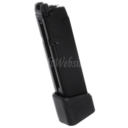 ARMY ARMAMENT 24rd Gas Magazine Thick Base for G17 G18C G34 G35 G-Series GBB Pistols Airsoft Black