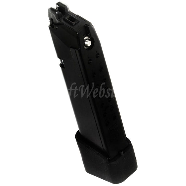 ARMY ARMAMENT 24rd Gas Magazine Thick Base for G17 G18C G34 G35 G-Series GBB Pistols Airsoft Black
