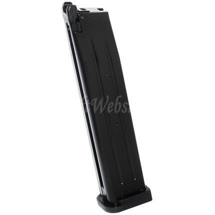 ARMY ARMAMENT 50rd Gas Magazine Long Type for Hi-Capa Series GBB Pistols Airsoft Black