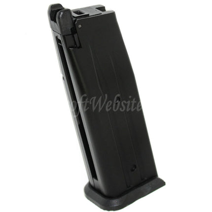 ARMY ARMAMENT 25rd Gas Magazine for Hi-Capa 3.8 Series GBB Pistols Airsoft Black