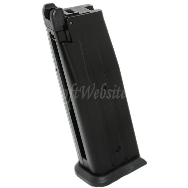 ARMY ARMAMENT 25rd Gas Magazine for Hi-Capa 3.8 Series GBB Pistols Airsoft Black