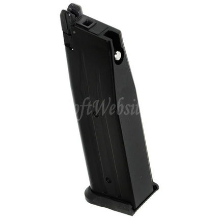 ARMY ARMAMENT 25rd Gas Magazine for Hi-Capa 3.8 Series GBB Pistols Airsoft Black