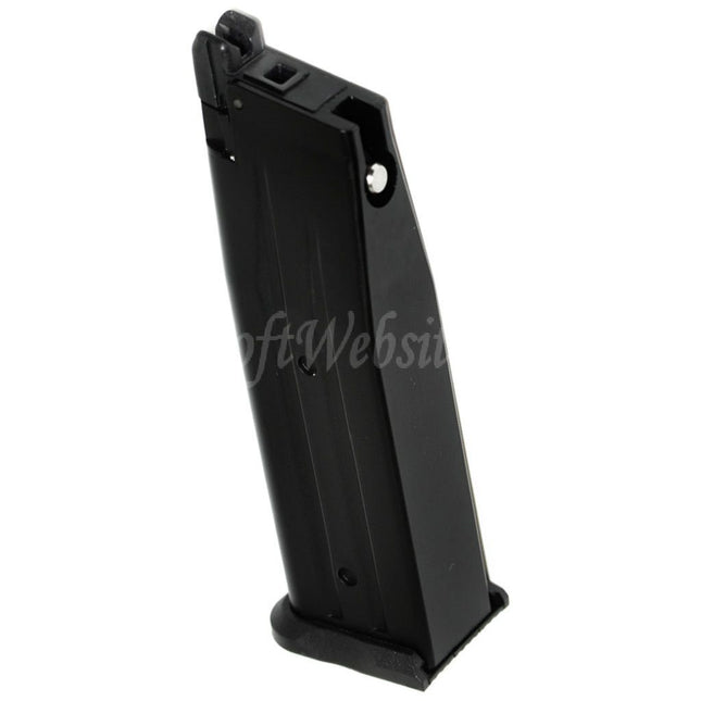ARMY ARMAMENT 25rd Gas Magazine for Hi-Capa 3.8 Series GBB Pistols Airsoft Black