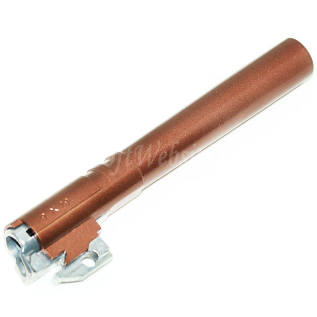 Airsoft Website 133mm/136mm Inner Outer Barrel Hop Up Set -12mm CCW Counter-Clockwise For ARMY ARMAMENT R601 TTI Combat Master Tokyo Marui Hi-Capa Series GBB Pistols Bronze
