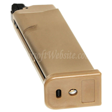 E&C 20rd Gas Magazine for G19 G23 G26 Series GBB Pistols Airsoft
