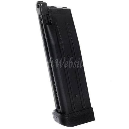 E&C 28rd Gas Magazine for Hi-Capa Series GBB Pistols Airsoft Black