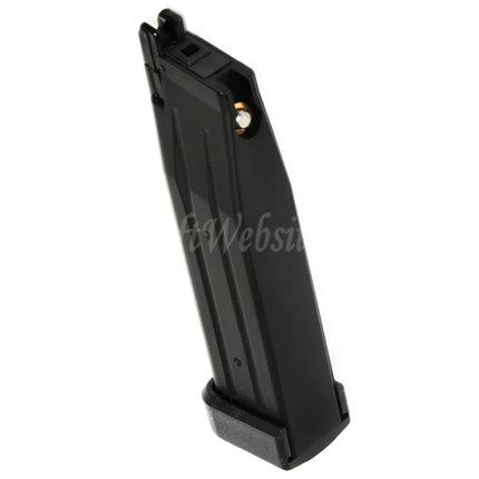 E&C 28rd Gas Magazine for Hi-Capa Series GBB Pistols Airsoft Black