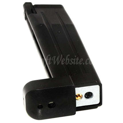 E&C 28rd Gas Magazine for Hi-Capa Series GBB Pistols Airsoft Black