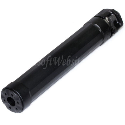 5KU 187mm Ryder 9 MP5 Suppressor Silencer with +14mm CW Clockwise Thread Flash Hider For CYMA MP5 Series AEG SMG Rifles Airsoft
