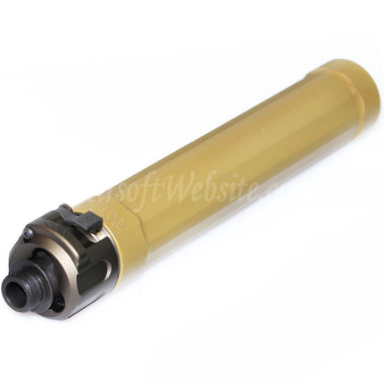 5KU 187mm Ryder 9 MP5 Suppressor Silencer with +14mm CW Clockwise Thread Flash Hider For CYMA MP5 Series AEG SMG Rifles Airsoft