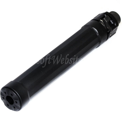 5KU 187mm Ryder 9 MP5 Suppressor Silencer with +14mm CW Clockwise Thread Flash Hider For WE (WE-TECH) MP5 Series AEG SMG Rifles Airsoft