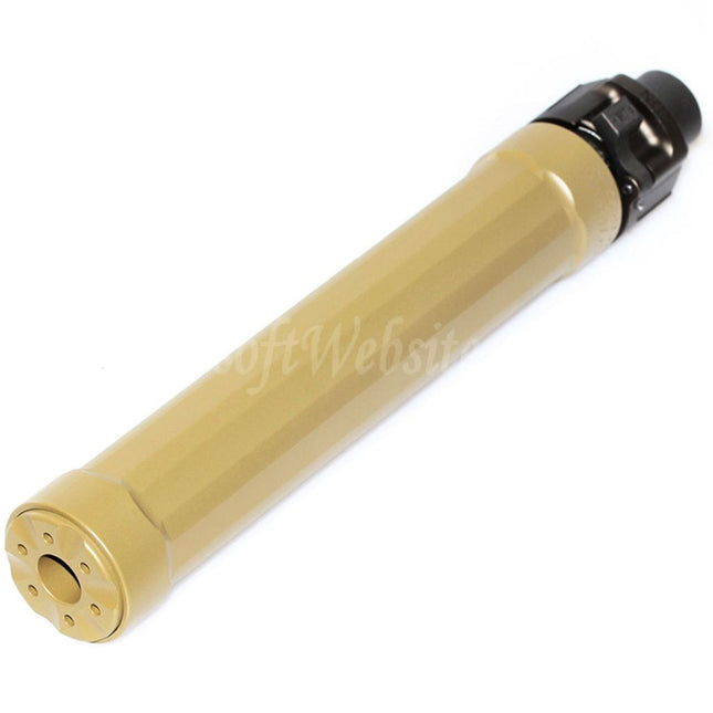 5KU 187mm Ryder 9 MP5 Suppressor Silencer with +14mm CW Clockwise Thread Flash Hider For WE (WE-TECH) MP5 Series AEG SMG Rifles Airsoft