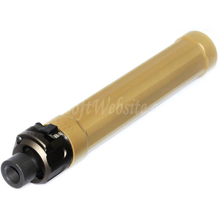 5KU 187mm Ryder 9 MP5 Suppressor Silencer with +14mm CW Clockwise Thread Flash Hider For WE (WE-TECH) MP5 Series AEG SMG Rifles Airsoft