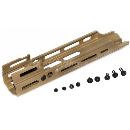 PTS Kinetic MREX M-LOK MK2 Handguard Rail System (233mm) For Cybergun VFC Tokyo Marui SCAR Rifles Airsoft