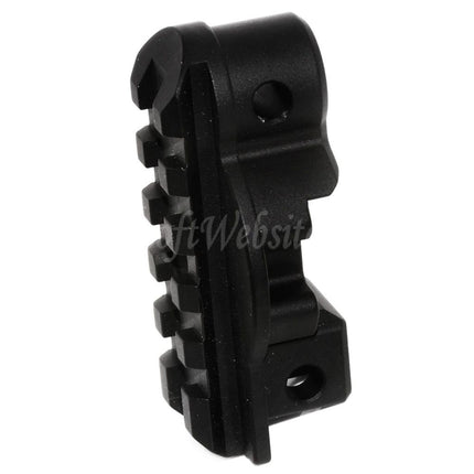 Embout d'adaptateur de crosse pour rail Picatinny 5KU 20 mm M1913 pour fusils Umarex VFC MP5K PDW série GBB Airsoft, noir