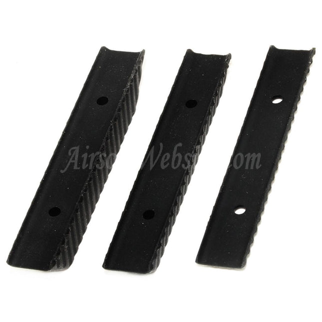 5KU 3pcs TPR Rubber Cheek Riser Pad For 5KU JMAC Style SS AB TS Rifles Stock Black