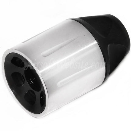 5KU 51mm SLR Style Flash Hider For -14mm CCW Counter-Clockwise Thread Barrel Rifles Airsoft Black