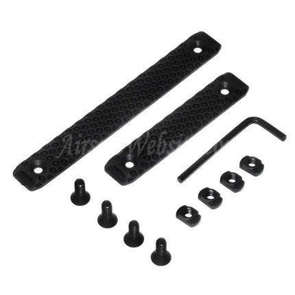 DOUBLE BELL Lot de 2 cache-rails M-Lok en polymère de type A