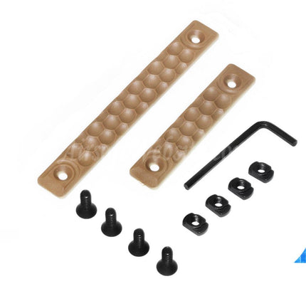 DOUBLE BELL 2pcs Polymer M-Lok Rail Cover Type-B