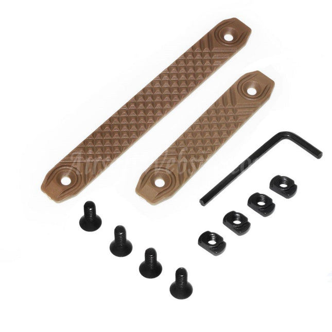 DOUBLE BELL 2pcs Polymer M-Lok Rail Cover Type-C