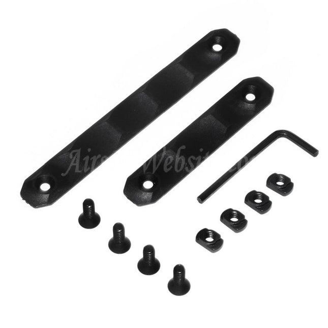 DOUBLE BELL 2pcs Polymer M-Lok Rail Cover Type-D