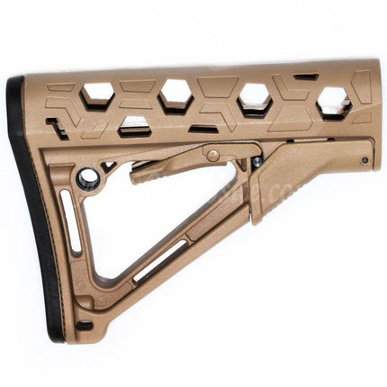 Crosse polymère DOUBLE BELL 183 mm pour fusils GBB série M4 Airsoft