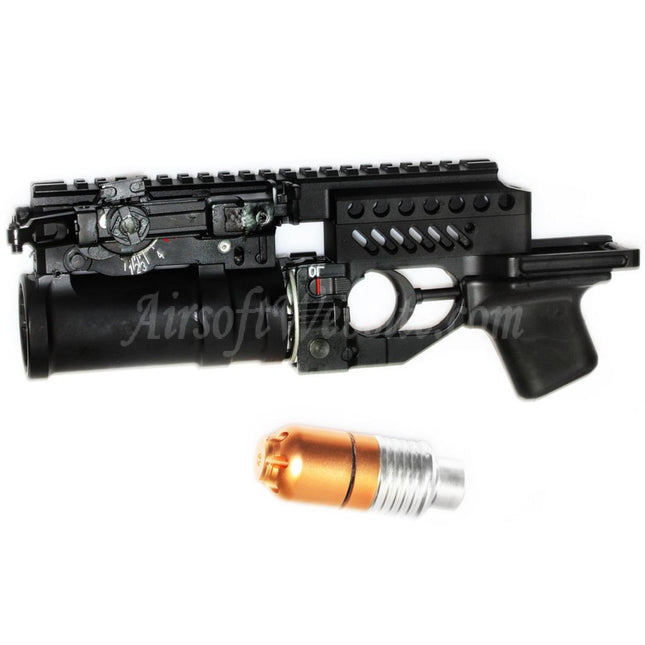 Lance-grenades DOUBLE BELL GP-25A 40 mm pour airsoft AEG série AK (pour utilisation sous le canon ou autonome)