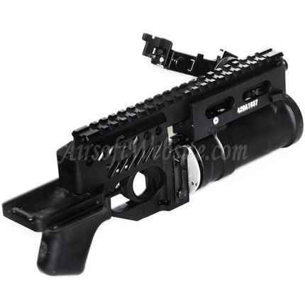 Lance-grenades DOUBLE BELL GP-25A 40 mm pour airsoft AEG série AK (pour utilisation sous le canon ou autonome)