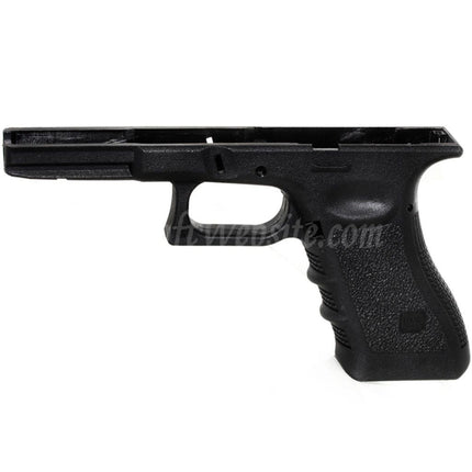 Cadre inférieur en polymère E&amp;C pour pistolets E&amp;C KJ WE-TECH Tokyo Marui G17 G18C G34 G35 Series GBB Airsoft Noir
