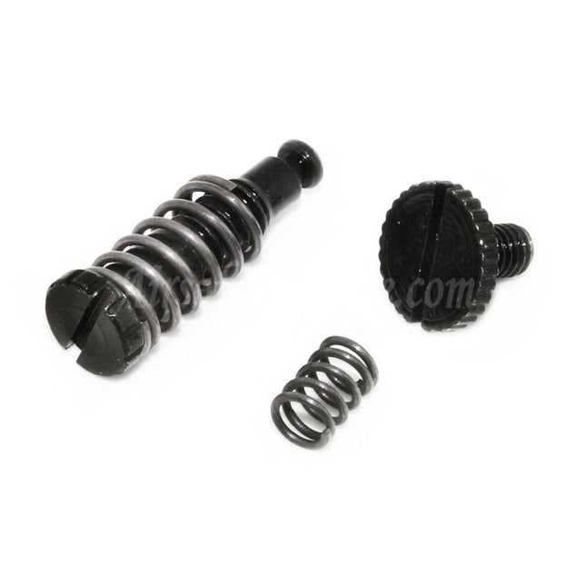 Vis de réglage de la mire arrière E&amp;C pour pistolets GBB E&amp;C Tokyo Marui Hi-Capa Series Airsoft, noir