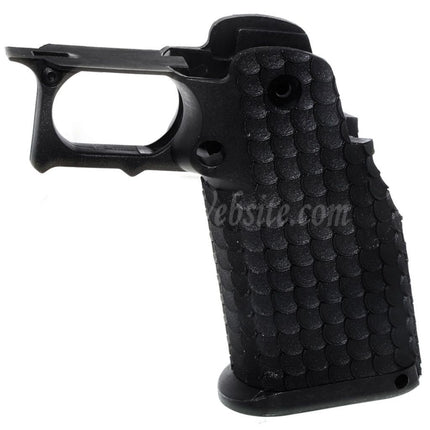 E&C Combat Master Polymer Pistol Grip For E&C Tokyo Marui Hi-Capa Series GBB Pistols Airsoft Black