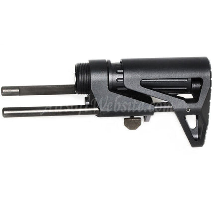 5KU SCW Retractable PDW Stock for Tokyo Marui M4 MWS Series GBB Rifles Airsoft Black