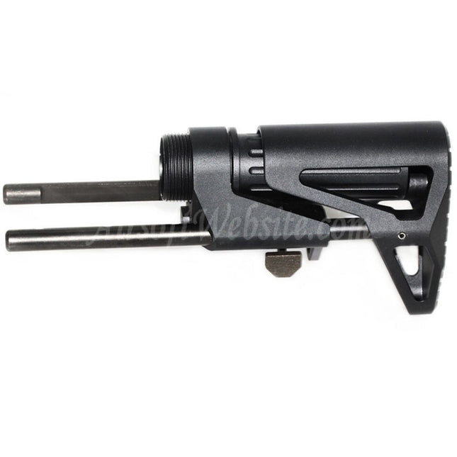5KU SCW Retractable PDW Stock for Tokyo Marui M4 MWS Series GBB Rifles Airsoft Black