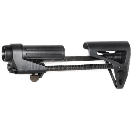 5KU SCW Retractable PDW Stock for Tokyo Marui M4 MWS Series GBB Rifles Airsoft Black