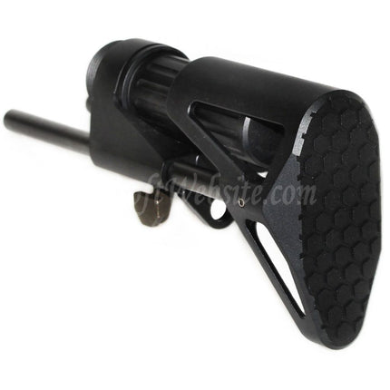 5KU SCW Retractable PDW Stock for Tokyo Marui M4 MWS Series GBB Rifles Airsoft Black