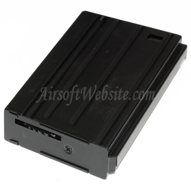 Battleaxe 450rd Hi-Cap Magazine For JG Golden Eagle CYMA A&K G&P Tokyo Marui SR25 Series AEG Rifles Airsoft Black
