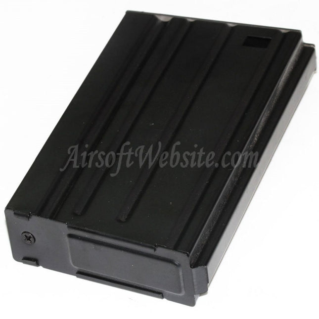 Battleaxe 150rd Mid-Cap Magazine For JG Golden Eagle CYMA A&K G&P Tokyo Marui SR25 Series AEG Rifles Airsoft Black