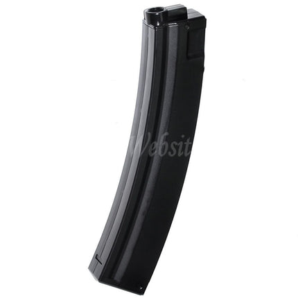Airsoft Website 70rd Metal Mid-Cap Magazine For Classic Army / CYMA / G&P / Golden Eagle / JG / SRC / Tokyo Marui MP5 Series AEG Rifles Black