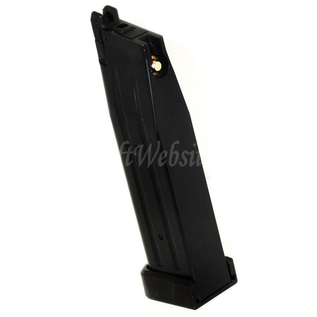 G&P 30rd Gas Magazine for Hi-Capa Series GBB Pistols Airsoft Black