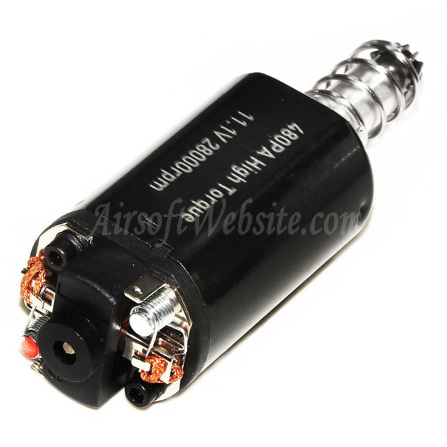 SOLINK Super High Torque Motor (Long Axle) 11.1V 28000RPM For M4 M16 MP5 G3 P90 Series V2 Gearbox AEG Rifles Airsoft
