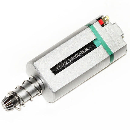 Moteur sans balais ultra-fin SOLINK à couple élevé (axe long) 11,1 V 30 000 tr/min pour fusils AEG M4 M16 MP5 G3 P90 Series V2 Gearbox Airsoft