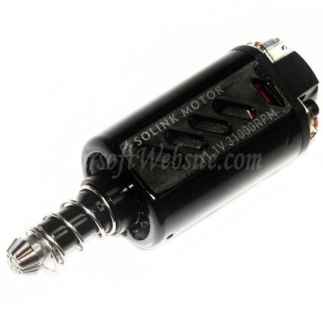 SOLINK Super High Torque Motor Neodymium Magnet (Long Axle) 11.1V 31000RPM For M4 M16 MP5 G3 P90 Series V2 Gearbox AEG Rifles Airsoft