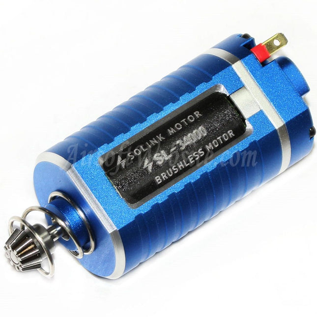 SOLINK SX-1 Advanced Brushless Super High Speed Motor (Short Axle) 11.1V 34000RPM For G36 AK47 AK74 AUG Thompson Series V3 Gearbox AEG Rifles Airsoft
