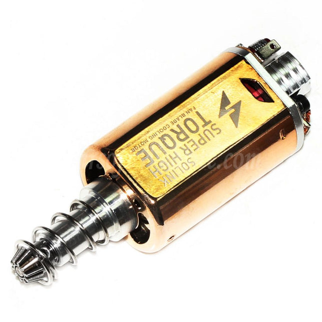 SOLINK Super High Torque Motor (Long Axle) 11.1V 36000RPM For M4 M16 MP5 G3 P90 Series V2 Gearbox AEG Rifles Airsoft