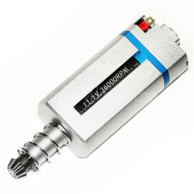 SOLINK Ultrathin Brushless Super High Torque Motor (Long Axle) 11.1V 36000RPM For M4 M16 MP5 G3 P90 Series V2 Gearbox AEG Rifles Airsoft
