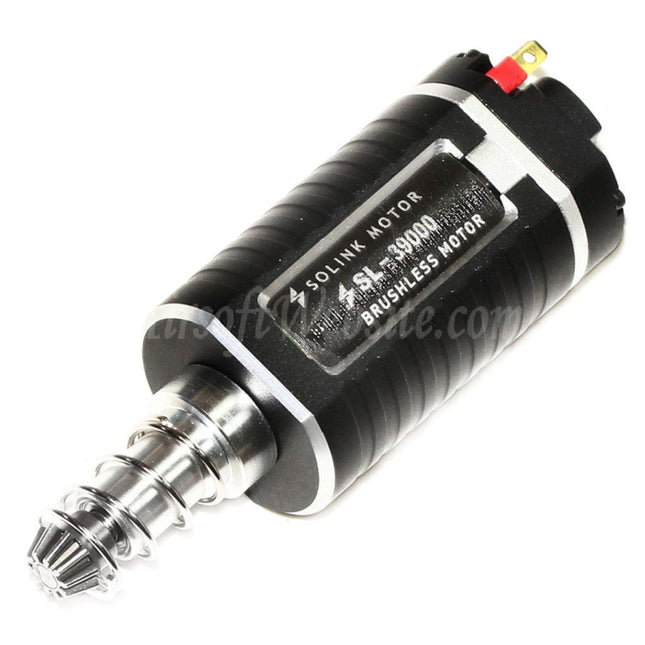 SOLINK SX-1 Advanced Brushless Super High Speed Motor (Long Axle) 11.1V 39000RPM For M4 M16 MP5 G3 P90 Series V2 Gearbox AEG Rifles Airsoft