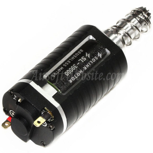 SOLINK SX-1 Advanced Brushless Super High Speed Motor (Long Axle) 11.1V 39000RPM For M4 M16 MP5 G3 P90 Series V2 Gearbox AEG Rifles Airsoft